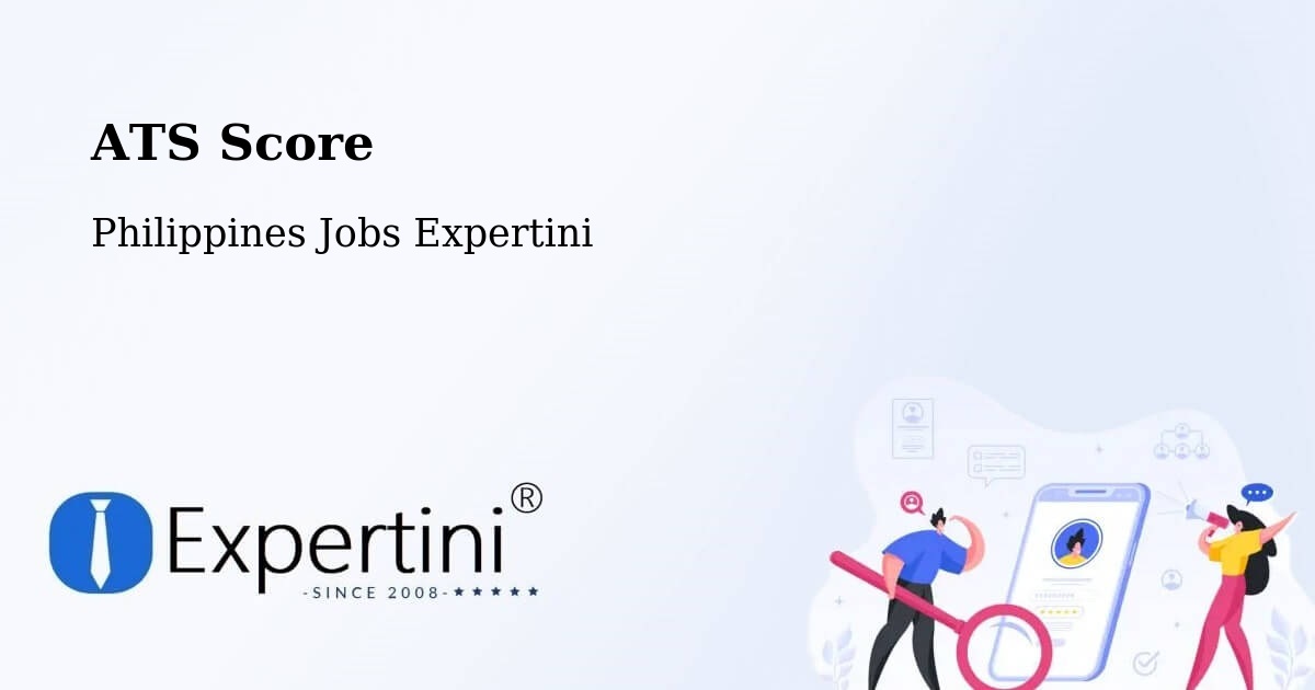 Resume ATS Score & Job Description Match Tool – Balading - Philippines Jobs Expertini