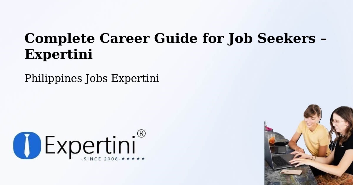Career Guide for Job Seekers – Balading - Balading, Philippines Jobs Expertini