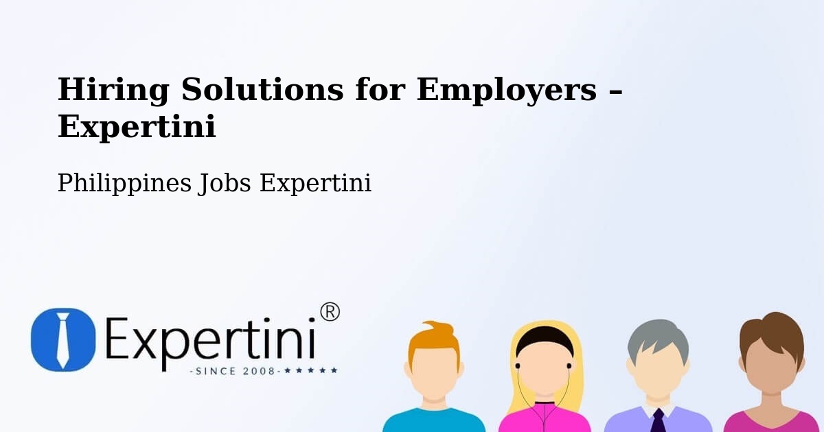 Hiring Solutions for Employers in Balading - Balading, Philippines Jobs Expertini