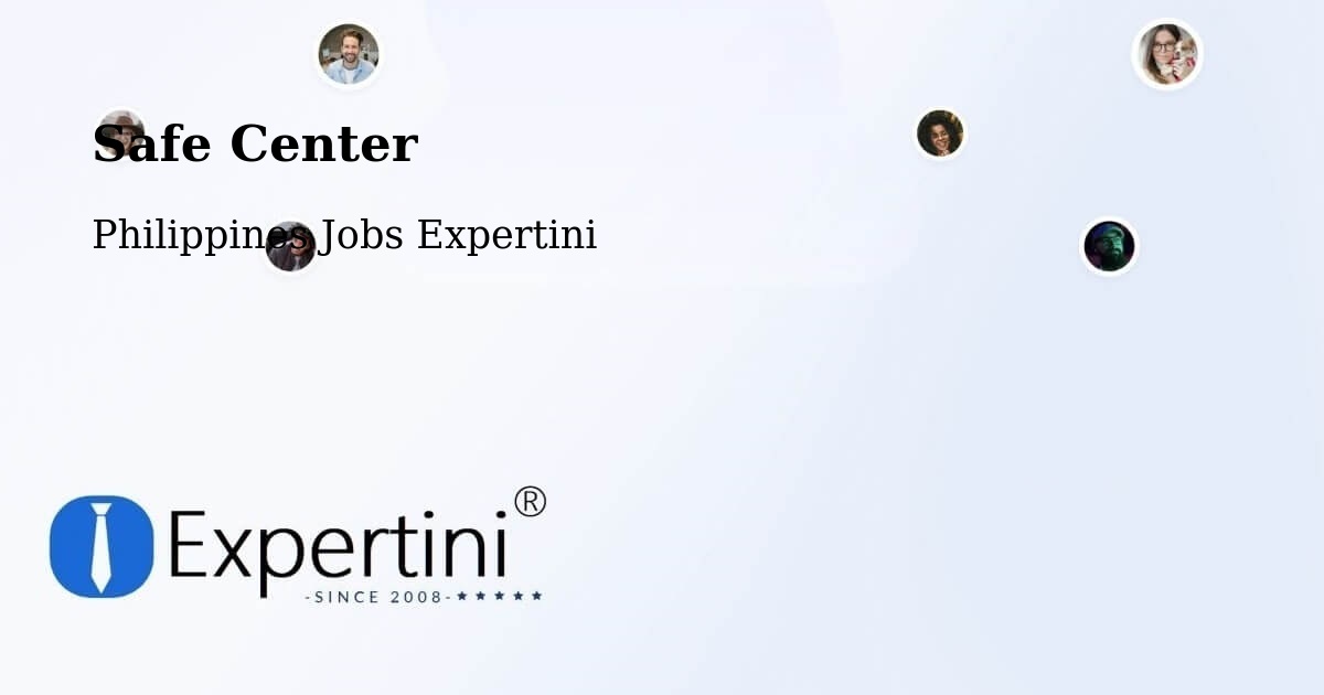 Safety Center – Balading - Philippines Jobs Expertini